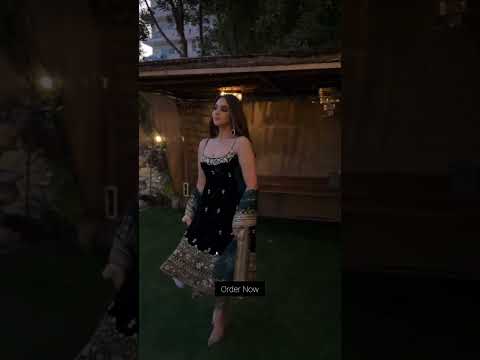 Green Designer Vichitra Silk Kali Cut Embroidered Kurta Pant Set with Sequins, Thread & Zari Work and Faux Georgette Dupatta – Fully Stitched Festive Wear