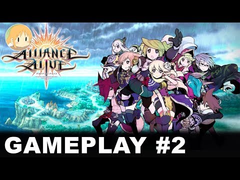 The Alliance Alive HD Remastered - Gameplay 02 - Nintendo Switch