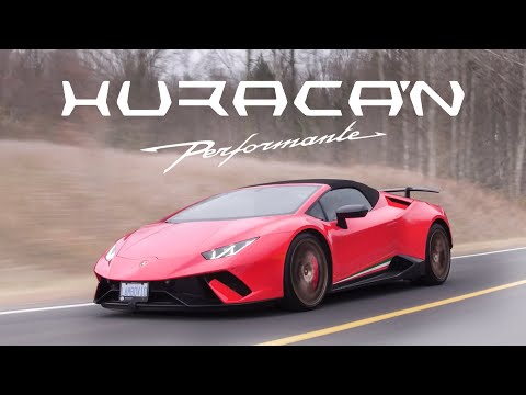 2018 Lamborghini Huracan Performante Spyder Review - Screaming V10