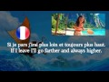 How Far I Ll Go French S T