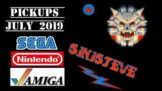 Pickups July 2019 Megadrive, Amiga, Snes and WiiU
