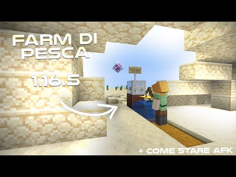 Minecraft ITA - Tutorial - COME FARE UNA FARM DI PESCA AUTOMATICA 1.16.5 (AFK) - ft. Assistente