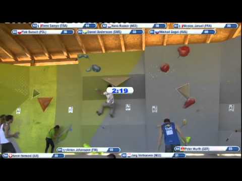 Climbing World Cup 2012 Boulder Vienna, AUT - Boulder Men's Qualifications