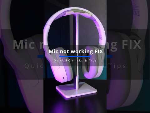 Headphone Mic is not working FIX #shorts