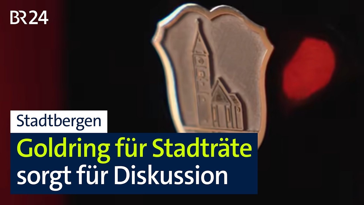 Stadtbergen: Streit um Ehrenringe I Abendschau I BR24