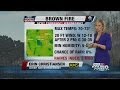 Chief Meteorologist Erin Christiansen S First Forecast April 15 2014 Brown Fire