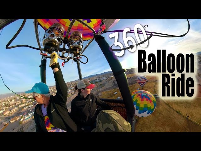 360 VR HOT AIR BALLOON FLIGHT – Havasu Balloon Fest 2018 in Virtual Reality