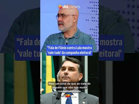 Cláudio Couto: ‘Fala de Flávio contra Lula mostra ‘vale tudo’ da campanha eleitoral’