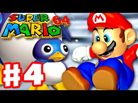 Super Mario 64 - Gameplay Walkthrough Part 4 - Cool, Cool Mountain 100% (Super Mario 3D All Stars)