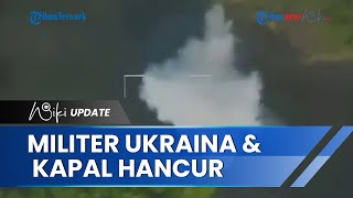 Unit UAV Rusia Serang Angkatan Bersenjata Ukraina yang Nekat Seberangi Sungai, Kapal Hancur