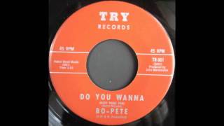 "Do You Wanna (Have Some Fun)" by Bo Pete