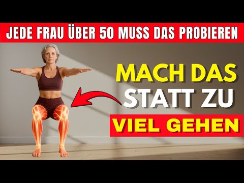 Frauen über 60: Diese 3 Übungen sind besser als Gehen!