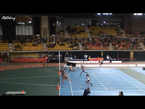 2015 track and field #ACIndoorOpen: 60 meter youth women final