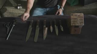 Shun Premier Piece Knife Set Review — Detail unBoxing