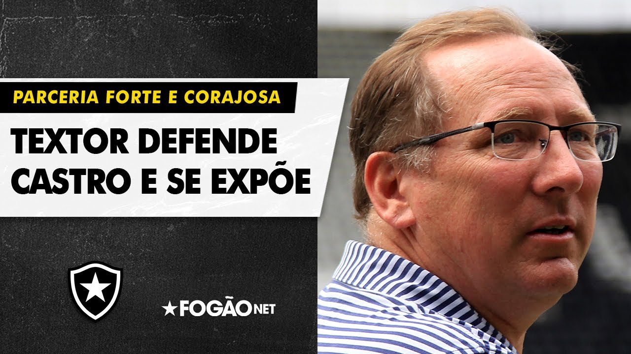 VÍDEO: John Textor se expõe, mas mostra coragem e firmeza em defender e garantir Luís Castro no Botafogo