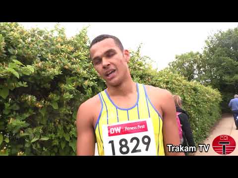 Sam Bennett U18 110H champ has standard for European Youths but only 33 places across all events