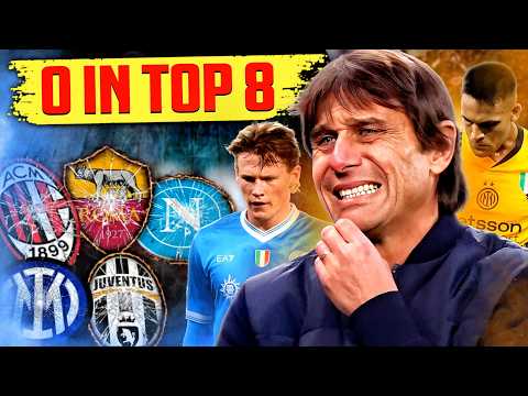 0 in the Top 8: WHY Italian Clubs Fell So Hard in Europe?