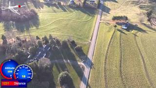 DJI Phantom 2 Vision+, Flytrex, and RaceRender 3.0