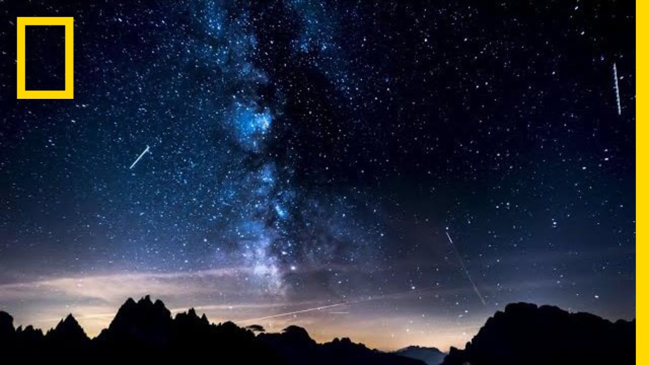 What do meteor showers look like in space? Tipseri