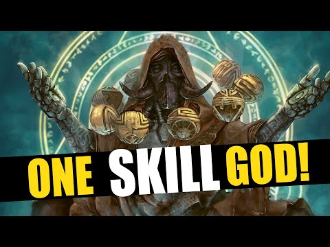 ONE SKILL GOD! ❄ ESO Solo Magicka Warden Build ❄  ICE STORM - Deadlands DLC Update