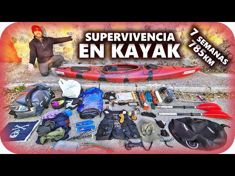 ✅ Qué llevar en un VIAJE en KAYAK o travesía en kayak de VARIOS DÍAS para "sobrevivir"
