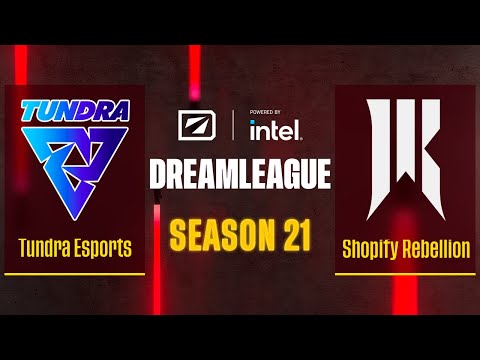Dota2 - Tundra Esports vs Shopify Rebellion - Game 1 - DreamLeague Season 21 - Group A