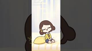 眠そうなちびりこちゃん【アニメーション】司賀りこ/にじさんじ所属#shorts #にじさんじ #アニメーション