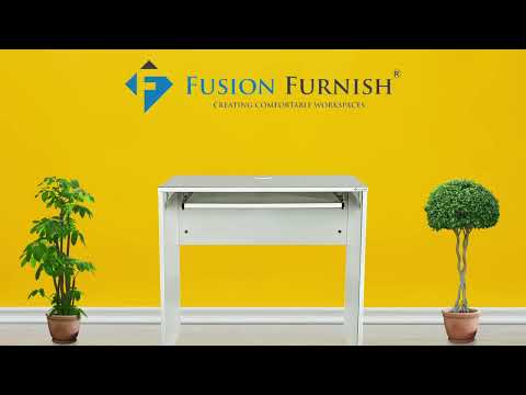 Fusion Furnish Engineered Wood Study Desk | Video Production Services | VDOfy by 3rd i Visuals