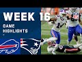Bills vs. Patriots Week 16 Highlights | NFL 2020