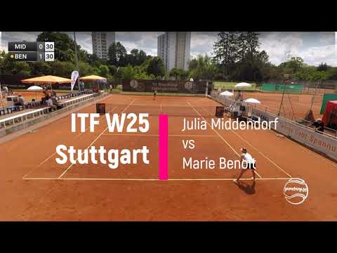 Julia Middendorf vs Marie Benoit - ITF Stuttgart 2023