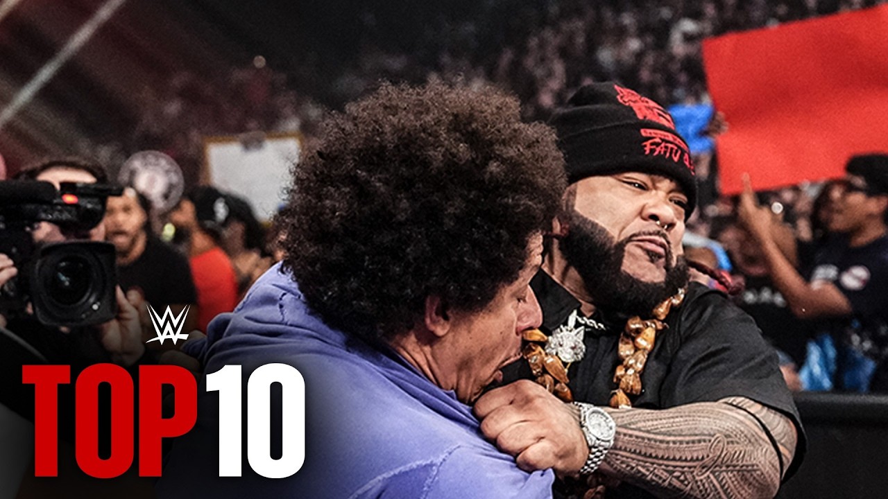 Shocking front-row confrontations: WWE Top 10, Sept. 13, 2026