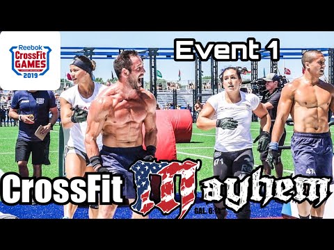Crossfit Mayhem Freedom - Event 1 - Assault to Bob. Crossfit Games 2019