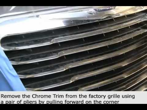 T-Rex Custom Grille Installation on 2011 Chrysler 300