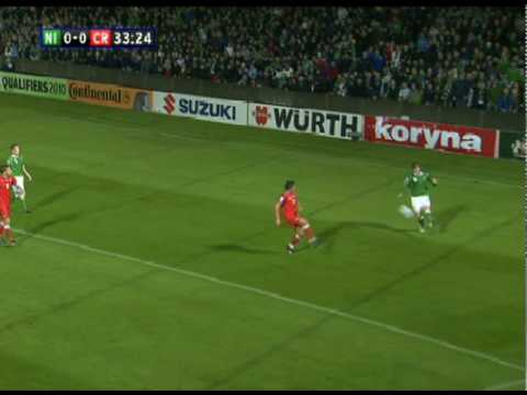 World Cup Qualification 2010 Northern Ireland - Czech Republic