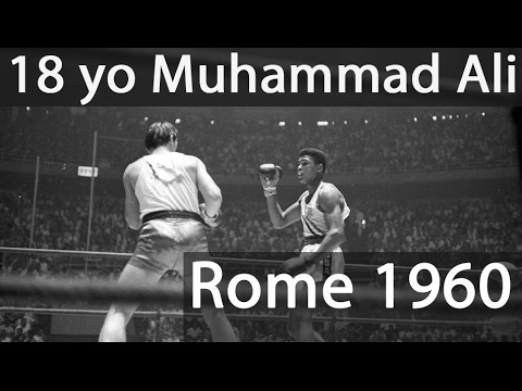 Muhammad Ali ( Cassius Clay ) vs  Zbigniew Pietrzykowski Classic FIGHT 1960 Rome