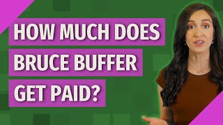 How much does Bruce Buffer get paid
