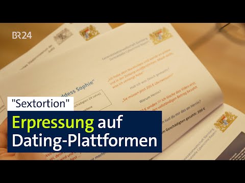 Sextortion: Blackmail on dating platforms | BR24