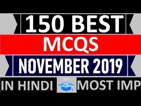 150 Best Current Affairs of November 2019 in Hindi || Wifi Education