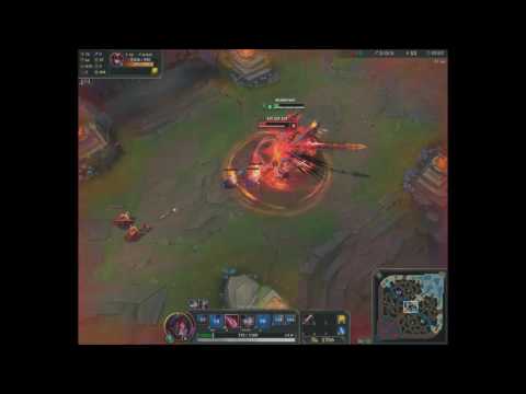 Aatrox vs Shyvana 1v1 - League of Legends