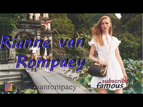 Rianne van Rompaey fashion modeling celebrity