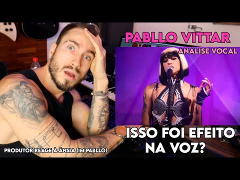 PRODUTOR REAGE à ÂNSIA (IM PABLLO) - Foi efeito na voz? 😨