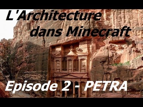 architecture in minecraft - ep2 - PETRA