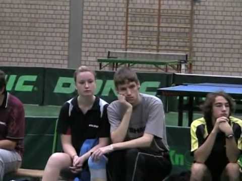 Tischtennis Bezirksmeisterschaften 2005 Nuernberg-Eibach Florian Beck Tobias Weidner u.a.