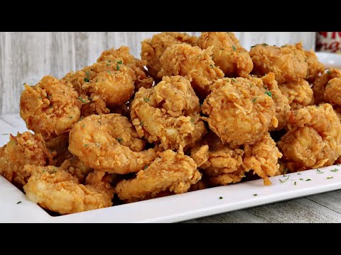 Crispy Fried Shrimp Recipe | Better Than Popeyes | How To Make Fried Shrimp