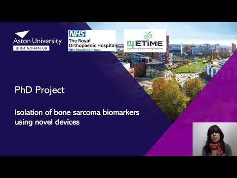 lifETIME CDT 2023 project: Isolation of bone sarcoma biomarkers using novel devices