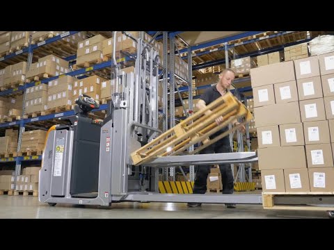 Low Level Order Picker STILL OPX-L 20 – Shorter picking routes to pallets