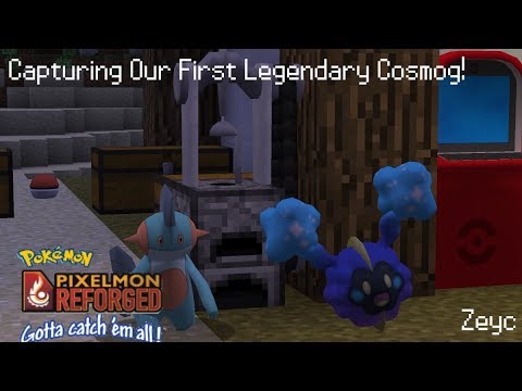 Capturing Our First Legendary Cosmog! Gotta Catch 'Em All Pixelmon Minecraft#12
