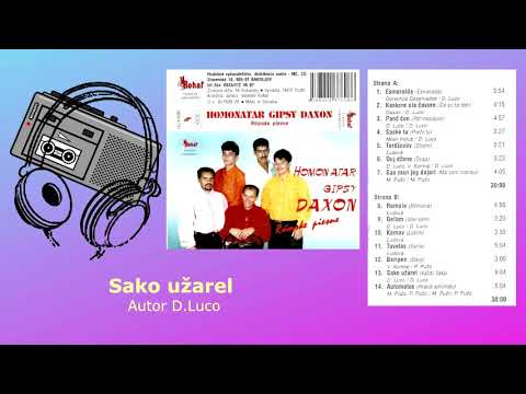GIPSY DAXON Homonatar, Sako užarel, autor Dušan Luco, rómska pieseň, gipsy song,