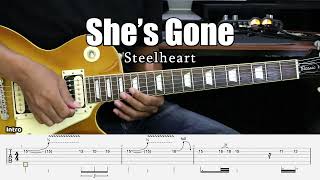 Download lagu She’s Gone - Steelheart - Guitar Instrumental Cover   Tab mp3