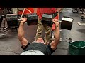 135LB Dumbbell Press done by 167LB Teenager (crazy)
